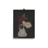 "Roses in a vase" Art Print - Lone Fox