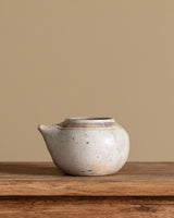 Round Studio Pottery Tea Pot, Signed - Lone Fox