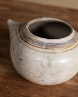 Round Studio Pottery Tea Pot, Signed - Lone Fox