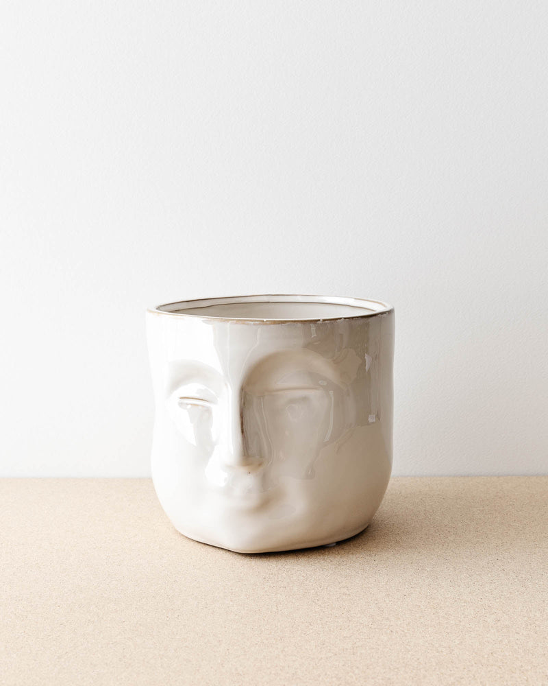 Rue Ceramic Profile Planter - Lone Fox