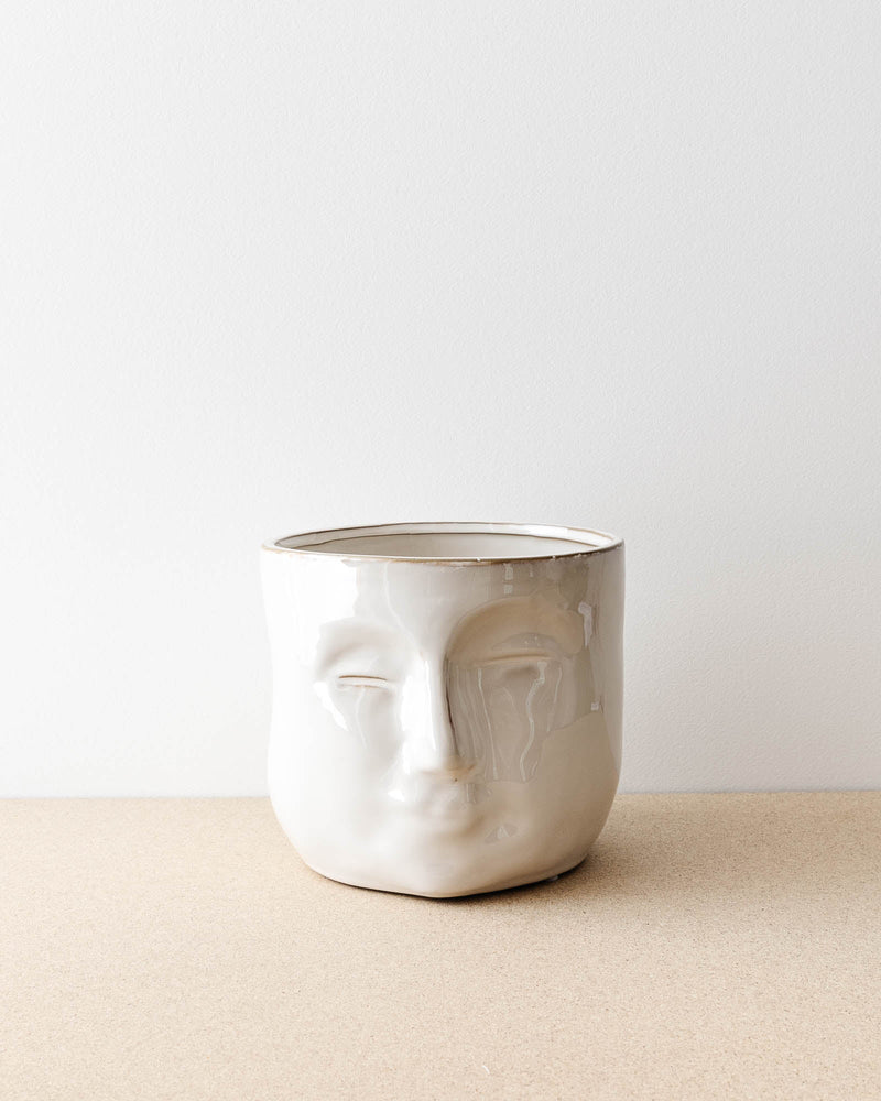 Rue Ceramic Profile Planter - Lone Fox