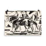 "Ruiters (1906)" Art Print - Lone Fox