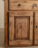 Rustic Aged European Pine Cabinet - Lone Fox