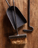 Rustic Hand-Forged Fireplace Tool Set, France, 1930s - Lone Fox