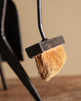 Rustic Hand-Forged Fireplace Tool Set, France, 1930s - Lone Fox