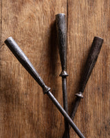 Rustic Hand-Forged Fireplace Tool Set, France, 1930s - Lone Fox