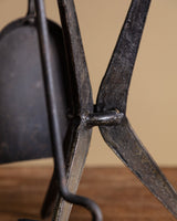 Rustic Hand-Forged Fireplace Tool Set, France, 1930s - Lone Fox