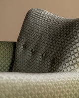 Sage Green Danish Lounge Chair Manner of Mogens Lassen, 1940's - Lone Fox