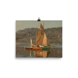 "Sailing in Notlag" Art Print - Lone Fox
