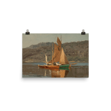 "Sailing in Notlag" Art Print - Lone Fox