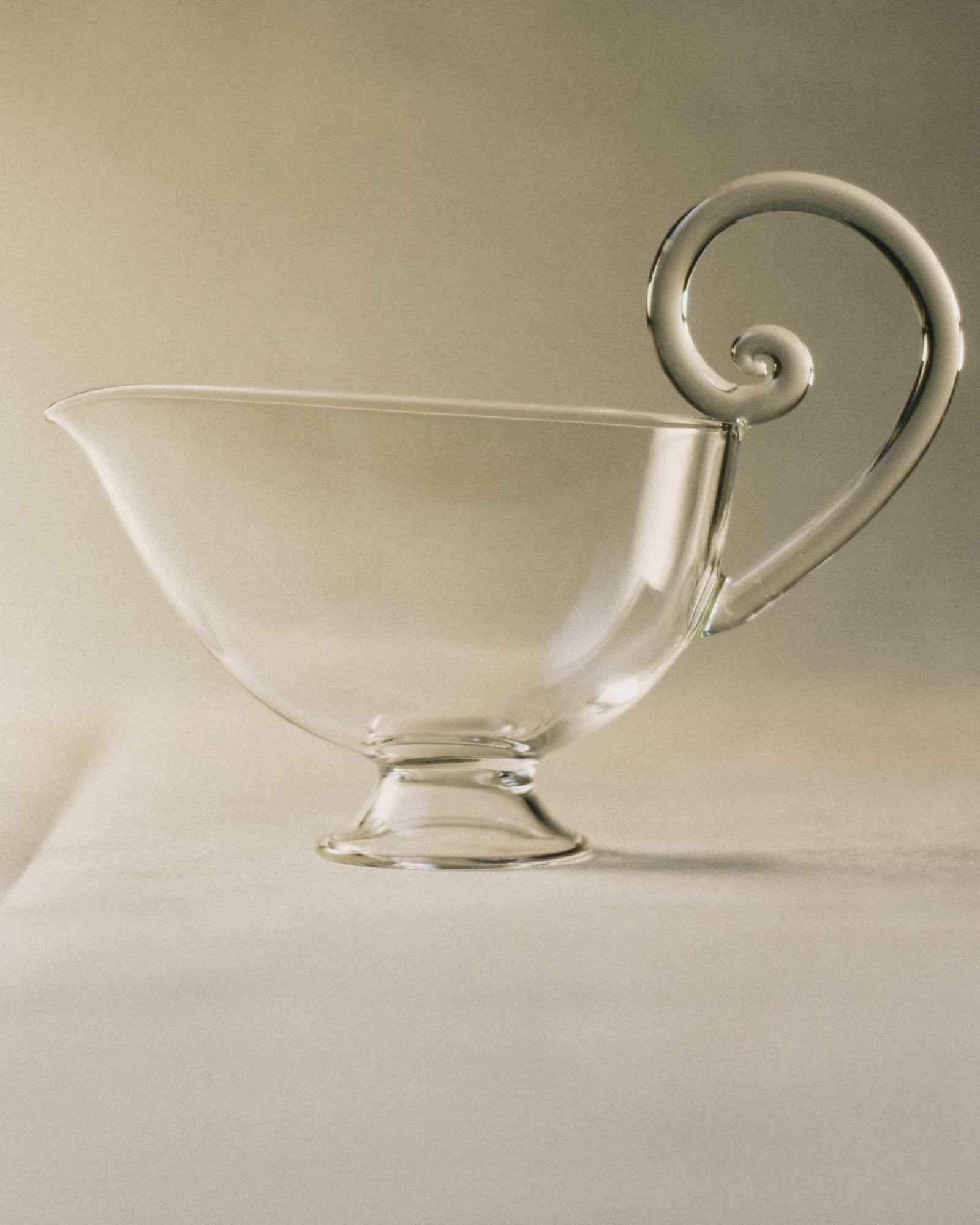 Glass Sauciere
