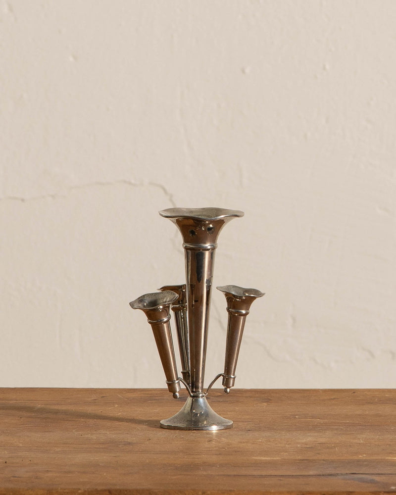 Scallop Trumpet Vase w/ Removable Bud Vases - Lone Fox