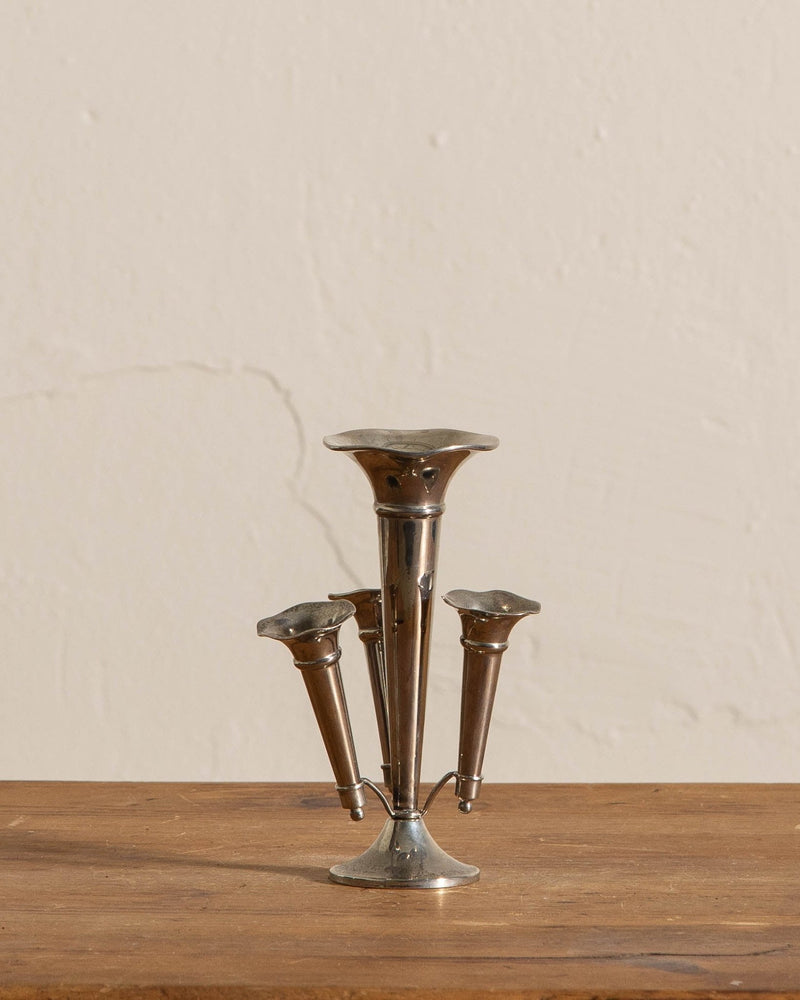 Scallop Trumpet Vase w/ Removable Bud Vases - Lone Fox