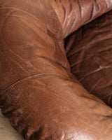 Scandinavian Leather Lounge Chairs, 1970's (2 Available) - Lone Fox