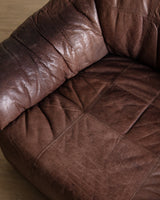 Scandinavian Leather Lounge Chairs, 1970's (2 Available) - Lone Fox