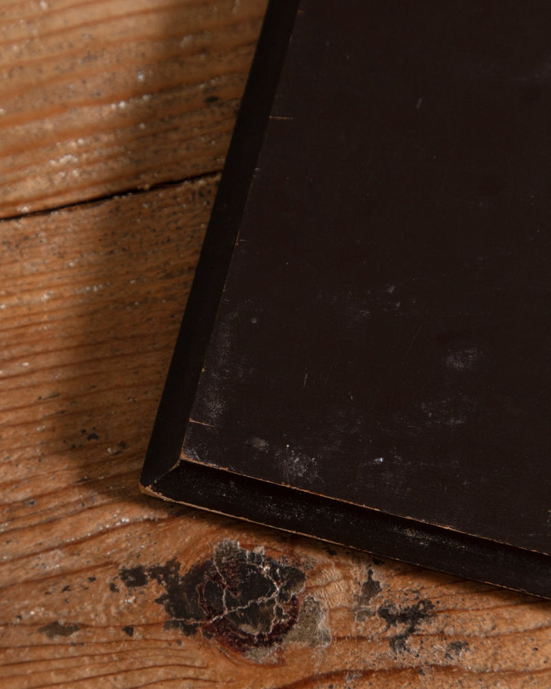 Scottish Wood Inlaid Marquetry Panel - Lone Fox