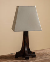 Sculptural Curved Wood Table Lamp, American, 1940s - Lone Fox