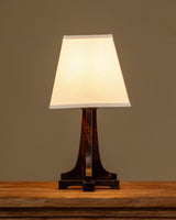 Sculptural Curved Wood Table Lamp, American, 1940s - Lone Fox