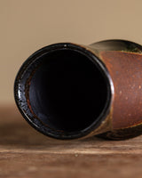 Sculptural Footed Studio Pottery Vase, Japan, Mid-Century - Lone Fox
