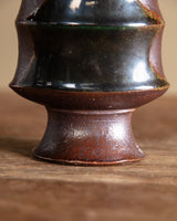 Sculptural Footed Studio Pottery Vase, Japan, Mid-Century - Lone Fox