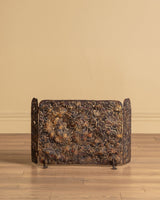 Sculptural Iron Fire Screen Signed Marsura, Italy, Mid Century - Lone Fox