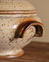 Sculptural Lidded Stoneware Soup Tureen, France, 1970s - Lone Fox