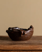 Sculptural Studio Pottery Bowl, American, 1970's - Lone Fox