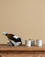 Sculptural Studio Pottery Wine Bottle Holder, 1980's - Lone Fox