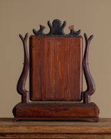 Sculptural Tramp Art Vanity Mirror w/ Drawers, 19th Century - Lone Fox