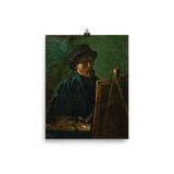 "Self - Portrait with Dark Felt Hat at the Easel" Art Print - Lone Fox