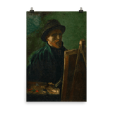 "Self - Portrait with Dark Felt Hat at the Easel" Art Print - Lone Fox