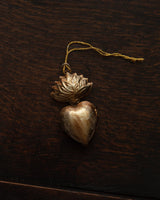 Sentimental Sacred Heart Locket Ornament - Lone Fox