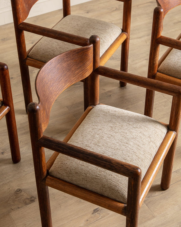 Set of 4 Acorn Chairs by Massimo Vignelli for Sunar, 1960's - Lone Fox