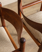 Set of 4 Acorn Chairs by Massimo Vignelli for Sunar, 1960's - Lone Fox