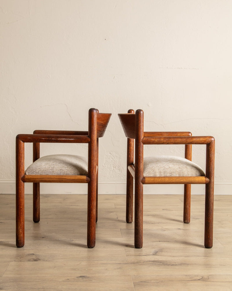 Set of 4 Acorn Chairs by Massimo Vignelli for Sunar, 1960's - Lone Fox