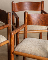 Set of 4 Acorn Chairs by Massimo Vignelli for Sunar, 1960's - Lone Fox