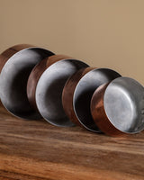Set of 5 French Copper Pots - Lone Fox