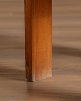 Set of 6 Chunky Pine & Rush Ladder Back Dining Chairs, France, 1960's - Lone Fox