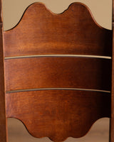 Set of 6 French Carved Oak & Rush Dining Chairs, 1940's - Lone Fox