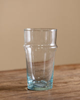 Set of 6 Hand Blown Moroccan Beldi Glassware - Clear - Lone Fox