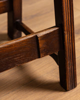 Set of 6 Oak & Iron Dining Chairs, France, 1960s - Lone Fox