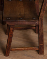 Set of 6 Spanish Oak Dining Chairs, Early 1900's - Lone Fox