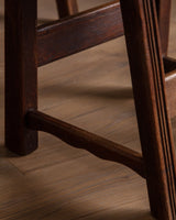 Set of 6 Spanish Oak Dining Chairs, Early 1900's - Lone Fox