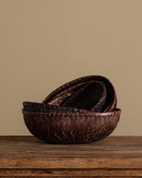 Set of 6 Woven Nesting Bowls - Lone Fox