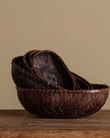 Set of 6 Woven Nesting Bowls - Lone Fox