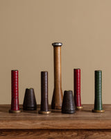 Set of 7 Painted Bobbin Taper Holders, United States, 1940's - Lone Fox