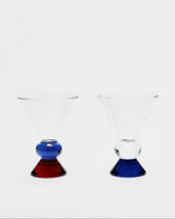 Set of Totem Glasses, Paris - Lone Fox