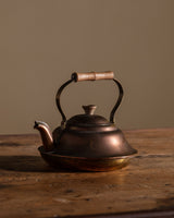 Short Brass Tea Kettle - Lone Fox
