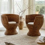 Siena Woven Lounge Chair - Lone Fox