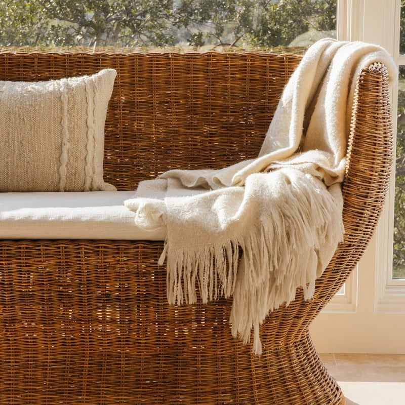 Siena Woven Settee - Lone Fox